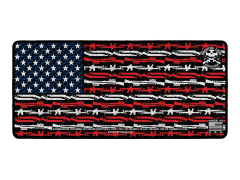 Image of Shooter Lube Gun Flag - Distressed