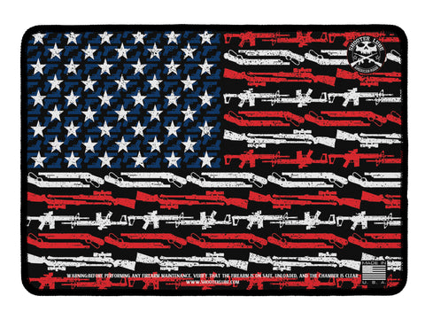 Image of Shooter Lube Gun Flag - Distressed