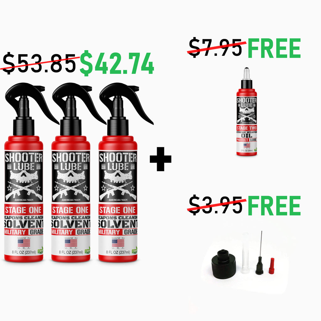 Discount Bulk Solvent + Free Oil and Needle Applicator – Shooter Lube