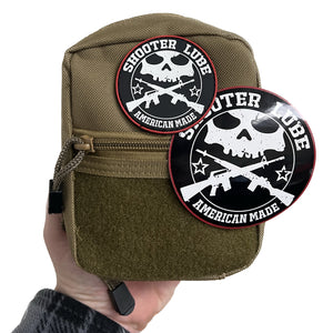 Free Velcro Patch and Vinyl Sticker